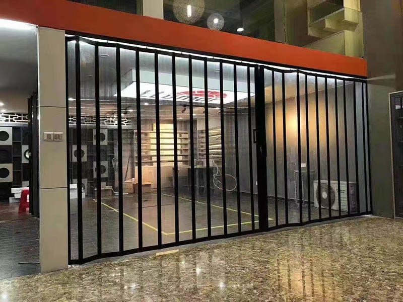 超市店麵折疊門